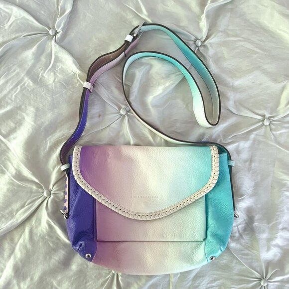 Aimee Kestenberg Pebble Leather Ombre Crossbody Bag - Picture 2 of 9